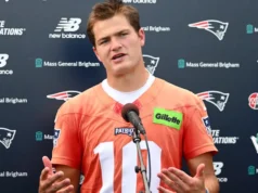 Drake Maye expressa sentimento antes da revanche dos Patriots no Super Bowl