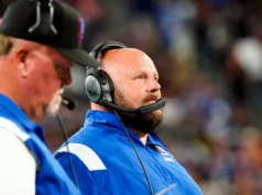 Wink Martindale usa Jackson Dart dos Giants para zombar de Brian Double