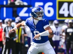 Jackson Dart está recebendo muitas repetições enquanto os Giants iniciam os treinos de pré-temporada