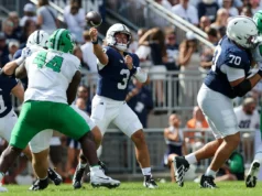 Matt Campbell elogia QB Rocco Becht após estreia na Penn State