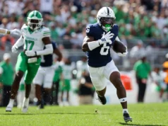 Big Ten recebendo líderes em jardas após a semana 1