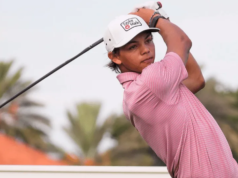 O compromisso de golfe do estado da Flórida, Charlie Woods, assinou um contrato NIL com a TaylorMade