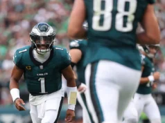 Os Eagles conquistaram uma vitória difícil na semana 1 ao segurar os Commanders por 24-22