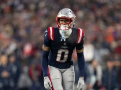 Christian Gonzalez, os Patriots concordaram com uma extensão de quatro anos