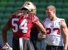 Nick Bosa do 49ers, Christian McCaffrey não pratica; Sam Okweinonu em RI