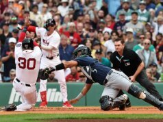 O Red Sox perdeu o final da série para os Mariners, perdendo cinco de sete