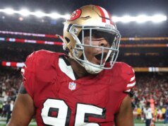 Os 49ers perderam outro membro do draft de 2025 devido a uma lesão no final da temporada