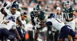 Recapitulação instantânea: Michigan State abriu com uma vitória por 30-20 sobre Toledo