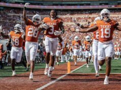 Como Texas LB Rasheem Biles fez duas reviravoltas revolucionárias contra o Texas State