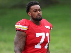 Chiefs Andy Reid diz que Josh Simmons tem uma boa chance de perder a semana 1
