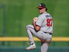 Recapitulação da liga secundária do Braves: Luke Sinard, Cedric de Grandpre K15 combinados