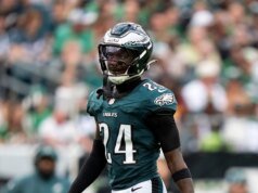 Relatório de lesão dos Eagles: Andrew Mukuba perde o treino