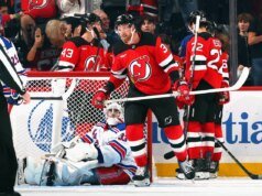 Hischier, Hughes e Meyer marcam na vitória por 3 a 2 na pré-temporada sobre o Rangers