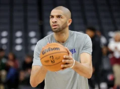 O ex-atacante dos Sixers Nick Batum anunciou sua aposentadoria do basquete