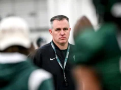 Pat Fitzgerald nomeado o grupo de posição ‘mais consistente’ do futebol MSU durante o acampamento de outono
