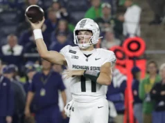 MSU QB Alessio Milivojevic fala de mau desempenho e derrota em Notre Dame