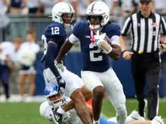 Jogo de corrida dominante leva Penn State a ultrapassar Buffalo