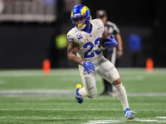 Karen Williams abre a porta errada para Blake Corum no futebol fantástico e no backfield dos Rams