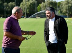 Gattuso e diretor da Lazio limpam ares após disputa de ‘objetivo mínimo’