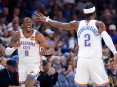 Simulamos a temporada 2026-27 do OKC Thunder no NBA 2K27. SGA & Co. Você pode ganhar outro título?