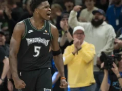 Anthony Edwards, do Timberwolves, envia uma mensagem forte à NBA ao conhecer o ex-guerreiro Jonathan Kuminga