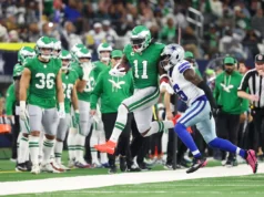 Patriots iniciando no WR AJ Brown é questionável para retornar com lesão no tornozelo