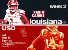 Atualização ao vivo de USC x Louisiana: destaques, previsões, análises