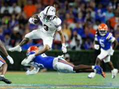 Transferência de Georgia Bulldogs WR lidera SEC em jardas recebidas