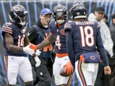 Chicago Bears e RB De’Andre Swift concordam com extensão de US$ 33,75 milhões