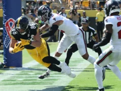 Pat Freiermuth alcançou sucesso na semana 1 contra Atlanta
