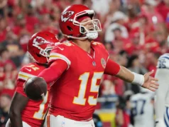 Patrick Mahomes exibe forma de MVP no SNF
