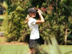 A segunda rodada de golfe universitário de Kai Trump foi 2 tacadas melhor no Golfweek Fall Challenge