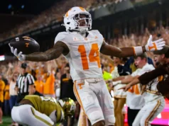 O ataque do Tennessee totalizou 447 jardas na vitória sobre Georgia Tech