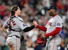 Rutsman marcou duas vezes em Baltimore, e os Red Sox se recuperaram para uma vitória por 6-5