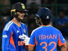 As 22 bolas cinquenta de Abhishek Sharma e as três corridas de Arshdeep levaram a Índia a uma vitória de sete postigos sobre o Afeganistão no primeiro T20I.