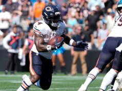 Caleb Williams e os Bears venceram os Panthers por 59-37 na abertura da temporada com maior pontuação na história da NFL.