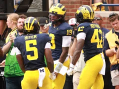A defesa de Michigan sufoca o ataque do número 11 de Oklahoma na vitória por 17 a 10