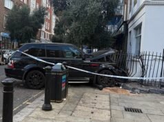 Range Rover ‘roubado’ ataca advogados nas ruas sofisticadas de Londres – ‘depois de ser roubado usando hacking sem chave’