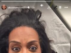 Alison Hammond compartilhou um vídeo de sua cama de hospital dizendo que seu coração estava sendo examinado depois de apertar o peito e aparecer ao vivo esta manhã.