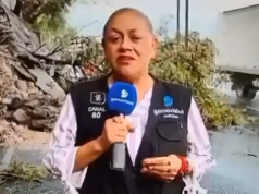 Momentos de parar o coração ao vivo entre repórteres e cinegrafistas de SUVs fora de controle