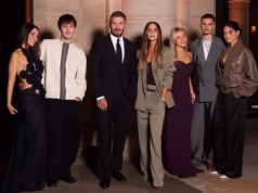 Apenas o Sena separa Beckham do Brooklyn – mas poderia muito bem ser o Atlântico