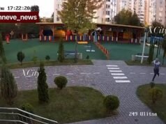 SEGUNDOS DA MORTE: Momento em que o ucraniano se esquiva do drone russo que se aproxima antes de pousar a metros de distância em uma enorme explosão de bola de fogo
