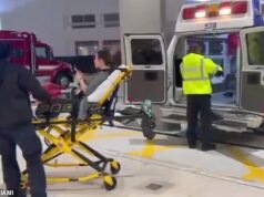 O voo com destino a Nova York foi forçado a fazer um pouso de emergência no aeroporto de Miami após uma turbulência que feriu gravemente oito passageiros.