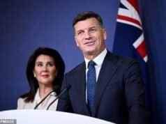 O escritório de Angus Taylor nega ter removido referência a futuras ‘quebras’ da Coalizão das transcrições oficiais