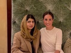 Meghan derrama o chá durante seu encontro com Malala Yousafzai: A Duquesa de Sussex revelou que doará o lucro líquido das vendas de geléia e chá de hoje para apoiar o Ever Malala Fund – dias depois que a dupla foi vista no Claridge’s