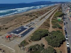 Ricos franciscanos indignados depois que um trecho de três quilômetros de estrada costeira se transformou em parque, transformando as ruas próximas em ‘principais artérias de tráfego’