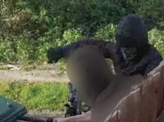 O júri viu imagens de CCTV do momento em que o estudante “esfaqueou seu colega de universidade 30 vezes no jardim antes de morrer”.