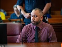 Garoto rico do oeste, 38 anos, enfrenta um colapso embaraçoso ao comparecer ao tribunal acusado de abuso anti-semita no metrô de Nova York
