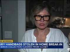 Ladrão invade casa e foge com US$ 300 mil após roubar bolsa de luxo de proprietário on-line