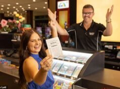 Confira seu ingresso! O jackpot monstruoso de US$ 100 milhões da Powerball foi sorteado